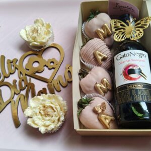 Box Mamá – Vino & Fresas para Celebrar su Día